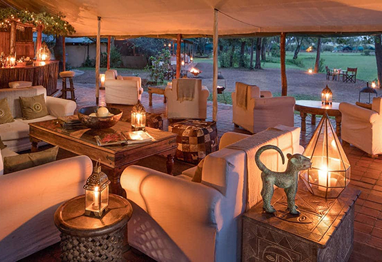 Little Governers Camp at sunset