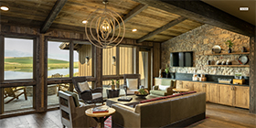 Inside Sage Lodge, Yellowstone