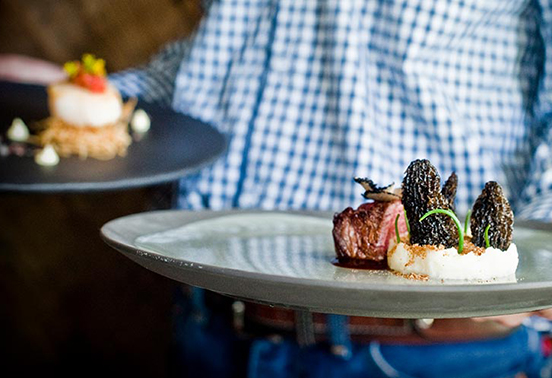 Yellowstone fine dining.