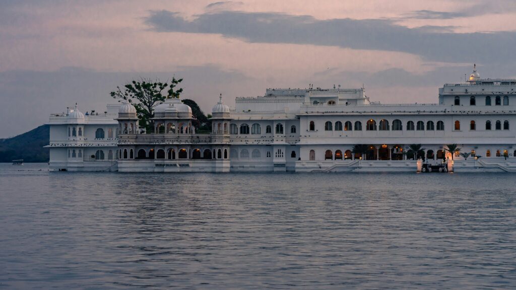 The architecture of Udaipur.