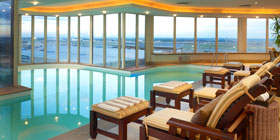 Relax at the pool at the InterContinental, Johannesburg.
