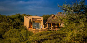 A suite in the sunset at Ol Donyo.