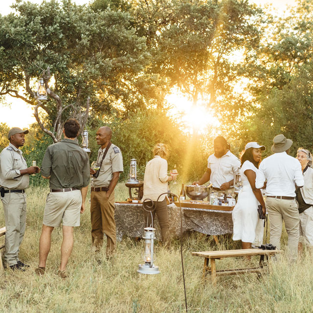 Legendary sundowners tradition.