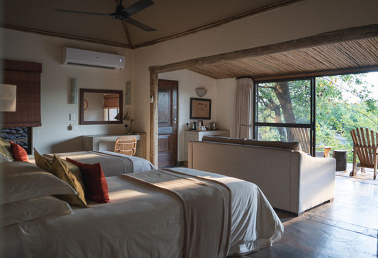 Accommodation at Mashatu.