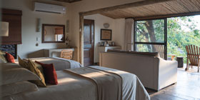 Beds at Mashatu.
