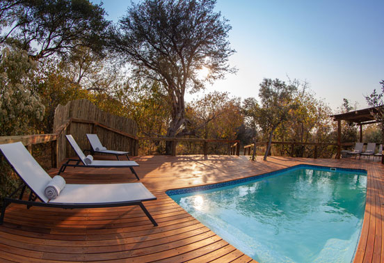 The pool at Splash camp.