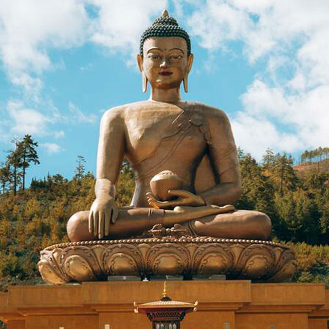 A Buddha in India