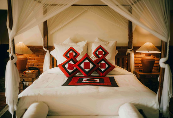 A bedroom at Darwika's
