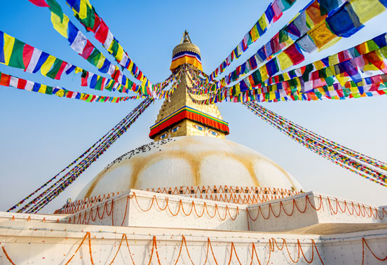 A temple in Kathmandu