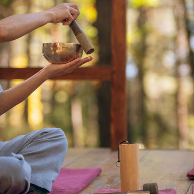 Meditation in the evening at Amankora Thimpu