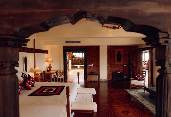 The royal suite at Darwika Hotel