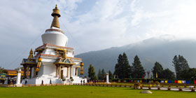 An ancient temple in Thimpu