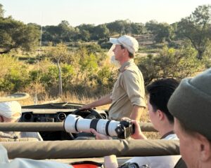 Mike Moth - African safari guide at MalaMala Game Reserve (South Africa)