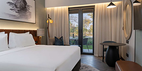 Superior Room at Radisson Blu Mosi-Oa-Tunya overlooking the Zambezi River